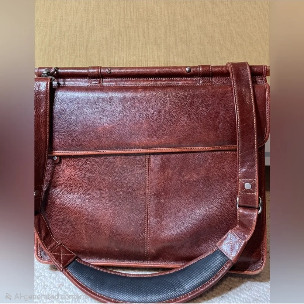 Wilson's Leather Rich Brown Men's Bag